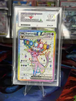 Pokemon TCG - Espeon Ex Black Star Promo 175 ACE 10 - Image 1
