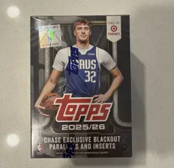 2025-26 Topps NBA Basketball Target Exclusive Black Friday Blaster SEALED - Image 1