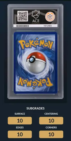 Mega Charizard X ex - 125/094 - ACE 10 - Perfect Sub Grades - Image 4