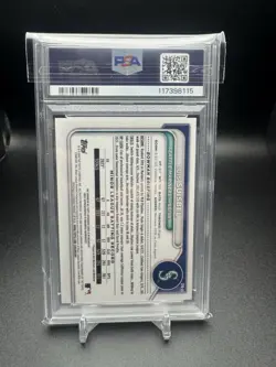 2024 Bowman Chrome LUIS SUISBEL /50 1st RC Auto Gold Refractor #CPA-LS PSA 10 - Image 2