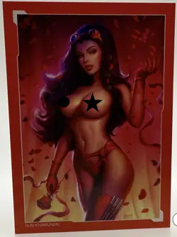 Zenescope Trading Card Z-Rated LE:250 24ZC Sun Khamunaki 2024 - Image 1