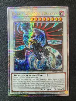 🔥🔥 YUGIOH Black-Winged Dragon (Quarter Century Secret Rare) MP24-EN028 🔥🔥 - Image 1