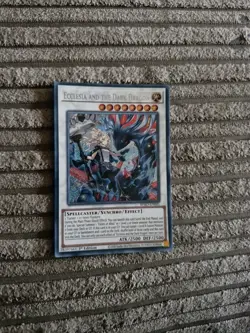 YUGIOH Ecclesia and the Dark Dragon (BPRO-EN041) Secret Rare 1st Edition NM - Image 1