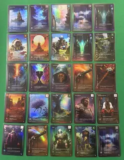 2025 Wonders of the First Foil Lot 25 C Cards- Hugo Malex Aetherblade Verdant W5 - Image 1
