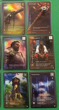2025 Wonders of the First Foil Lot 25 C Cards- Hugo Malex Aetherblade Verdant W5 - Image 5
