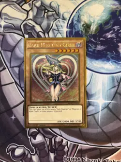 (SRH) Yugioh Dark Magician Girl MVP1-ENG56 Gold Rare 1st Ed VLP - Image 1