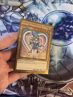 (SRH) Yugioh Dark Magician Girl MVP1-ENG56 Gold Rare 1st Ed VLP - Image 2