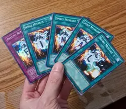 Yugioh! Destiny Board RP02-EN045 Super Rare NM Reprint & Spirit Message I N A L - Image 1