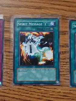 Yugioh! Destiny Board RP02-EN045 Super Rare NM Reprint & Spirit Message I N A L - Image 4