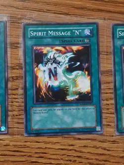 Yugioh! Destiny Board RP02-EN045 Super Rare NM Reprint & Spirit Message I N A L - Image 5