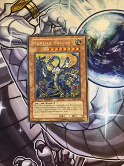 (SRH) YuGiOh MONTAGE DRAGON Secret Rare Limited Edition CT05-ENS01 VLP - Image 1
