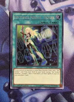 Yugioh - Sky Striker Mecha - Widow Anchor - BLHR-EN092 - Secret Rare NM (1x) - Image 1