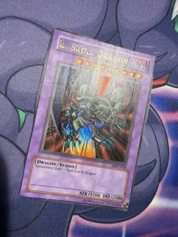 Yugioh! B. Skull Dragon MRD-018 Ultra Rare Unlimited *Damaged* - Image 2