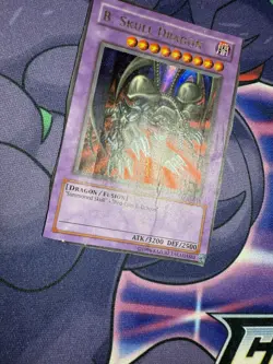 Yugioh! B. Skull Dragon MRD-018 Ultra Rare Unlimited *Damaged* - Image 3