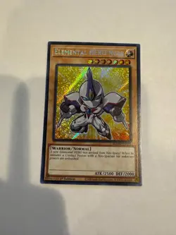 yugioh elemental hero neos secret rare chibi blmm-en003 blmm - Image 1