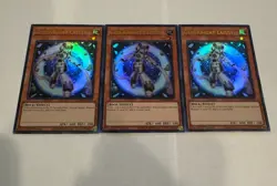 yugioh gem-knight lazuli ultra rare 3x blmm-en113 blmm - Image 1