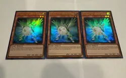 yugioh herald of green light ultra rare 3x blmm-en102 blmm - Image 1
