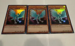 yugioh heraldic beast berners falcon ultra rare 3x blmm-en115 blmm - Image 1