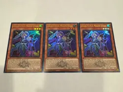 yugioh joruri-p.u.n.k. madame spider emblazoned ultra rare 3x blmm-en072 blmm - Image 1