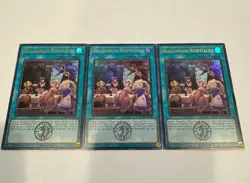 yugioh dragonmaid hospitality emblazoned ultra rare 3x blmm-en065 blmm - Image 1