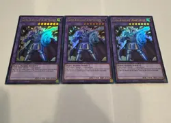yugioh gem-knight amethyst ultra rare 3x blmm-en141 blmm - Image 1
