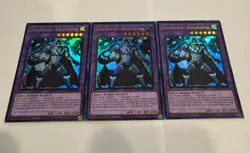 yugioh gem-knight aquamarine ultra rare 3x blmm-en137 blmm - Image 1