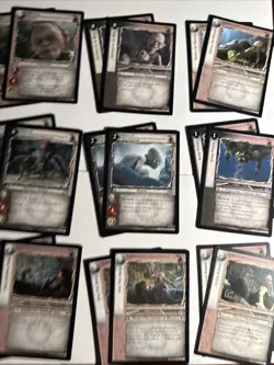 Lord of the Rings TCG 18 Card Lot Smeagol Gollum - Image 1