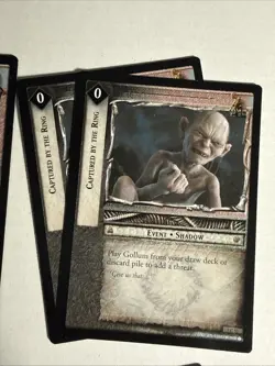 Lord of the Rings TCG 18 Card Lot Smeagol Gollum - Image 3