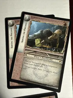 Lord of the Rings TCG 18 Card Lot Smeagol Gollum - Image 4