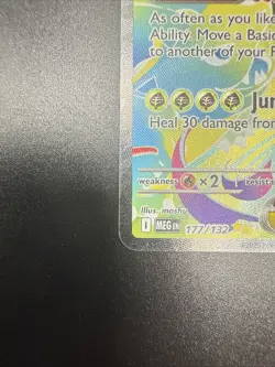 Mega Venusaur EX 177/132 Full Art Holo Pokemon Card NM Secret Rare - Image 2