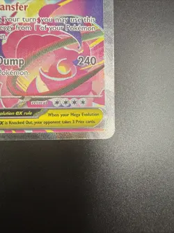 Mega Venusaur EX 177/132 Full Art Holo Pokemon Card NM Secret Rare - Image 3