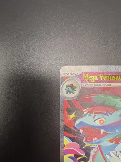 Mega Venusaur EX 177/132 Full Art Holo Pokemon Card NM Secret Rare - Image 5