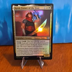 Wizards of the Coast MTG Karai, Future of the Foot Legendary Creature TMNT Foil - Image 1