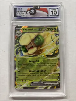 2025 Pokemon Whimsicott Ex #5 HGC 10 (sb2) - Image 1