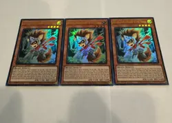 yugioh wonko, noble knight of the forest ultra rare 3x blmm-en035 blmm - Image 1