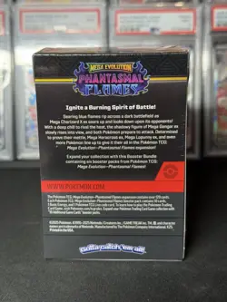 Pokemon TCG Mega Evolution Phantasmal Flames Booster Bundle Sealed - Image 3