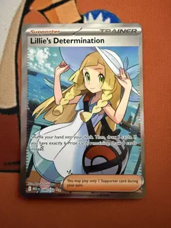 Pokemon TCG Mega Evolution Lillie’s Determination Full Art 169/132 ** - Image 1