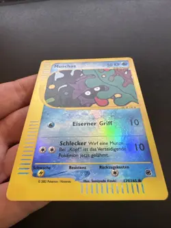 Muschas 129/165 Reverse Holo Pokemon Expedition EX 2002 NM Vintage Deutsch - Image 4