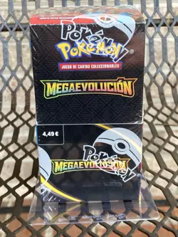 ~ESP~ SPANISH Megaevolucion 18-Booster "Half" Booster Box Pokemon European - Image 2