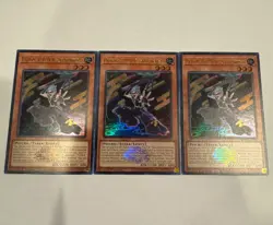 yugioh ukiyoe-p.u.n.k. sharakusai emblazoned ultra rare 3x blmm-en070 blmm - Image 1