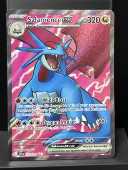 Pokemon Salamence ex 177/159 Full Art Ultra Rare Holo Journey Together NM- - Image 2