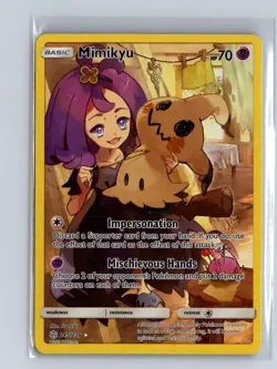 Mimikyu 245/236 Secret Rare Cosmic Eclipse Pokemon Holo Near Mint - Image 1
