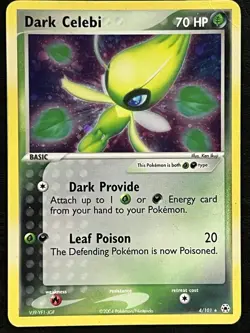 Pokemon Dark Celebi Holo - Hidden Legends - 4/101 MP - Image 1