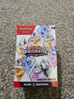 Pokemon TCG Prismatic Evolutions Booster Bundle - Image 1