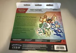 Pokemon TCG First Partner Illustration Collection Box Series 1 - Factory Sealed - Image 2