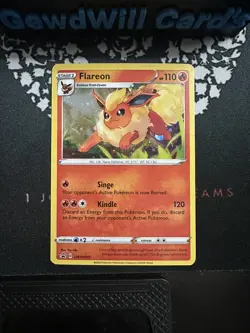 Flareon SWSH041 SWSH Black Star Promo Holo Pokemon TCG Near Mint - Image 1