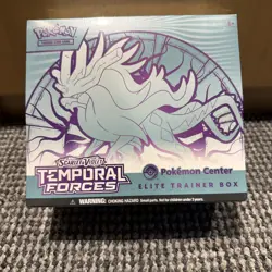 Pokemon Temporal Forces Pokemon Center Elite Trainer Box ETB Walking Wake - Image 1