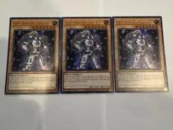 yugioh gem-knight crystal ultra rare 3x blmm-en100 blmm - Image 1
