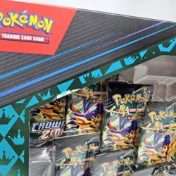 Pokemon Sea and Sky Collection Box - Sealed - 14 Crown Zenith Booster Packs - Image 2