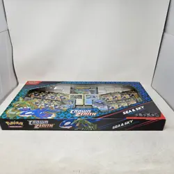 Pokemon Sea and Sky Collection Box - Sealed - 14 Crown Zenith Booster Packs - Image 4